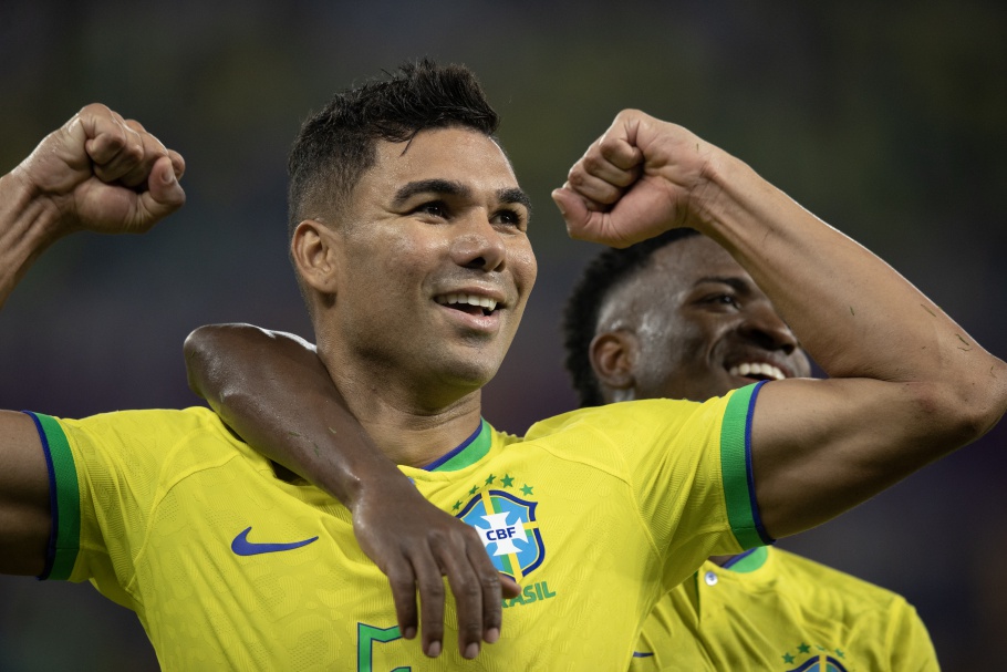 Casemiro2 Brasil x Suíça pela segunda rodada da fase de grupos da Copa do Mundo Catar 2022. Fotos Lucas Figueiredo_CBF