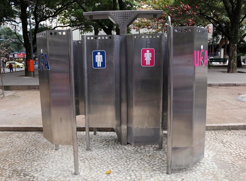 ブラジルの公衆トイレ