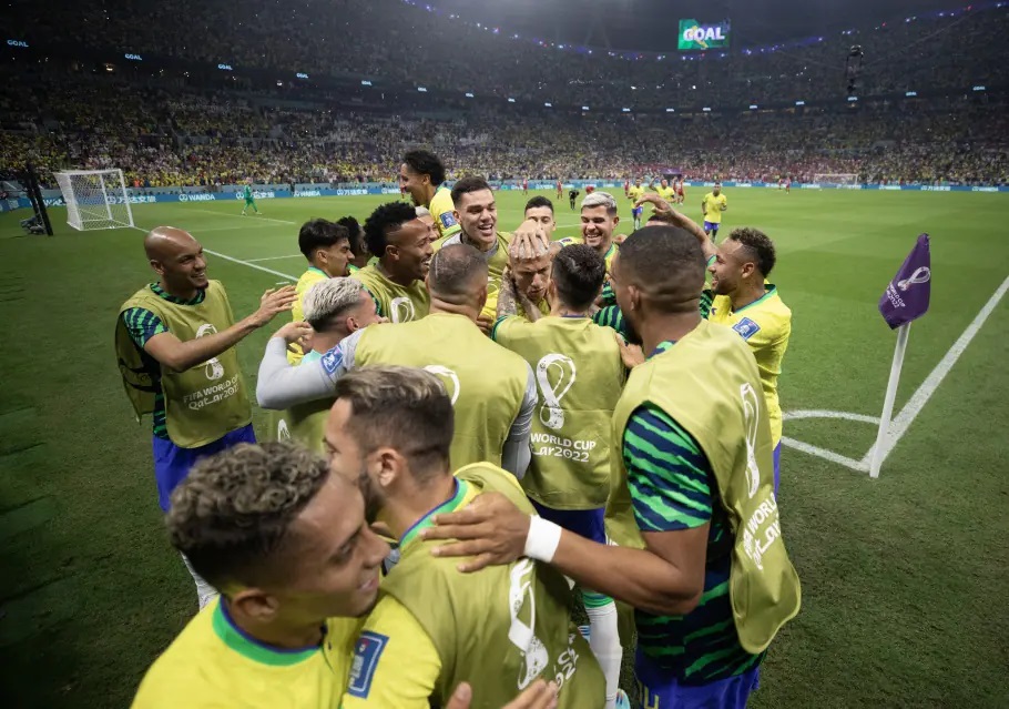 Brasil x Sérvia pelo primeiro jogo da fase de grupos da Copa do Mundo Catar 2022_Lucas Figueiredo_CBF