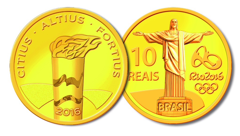 オリンピック硬貨2016