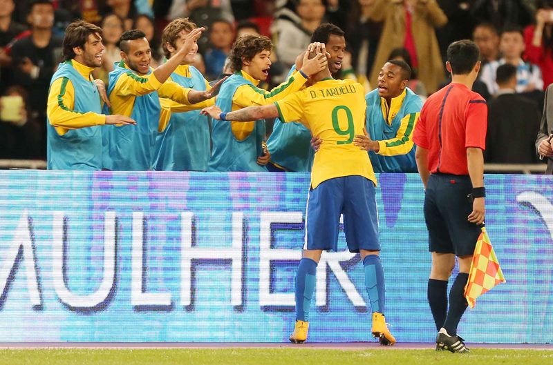 ブラジル対アルゼンチン　親善試合