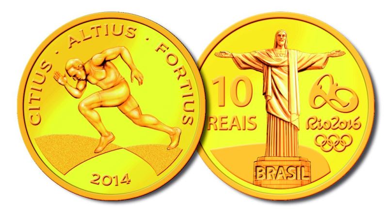 リオオリンピックパラリンピック　硬貨