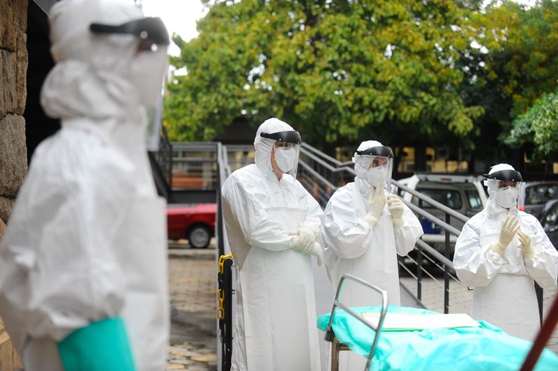 リオで行われたエボラ発見シミュレーション