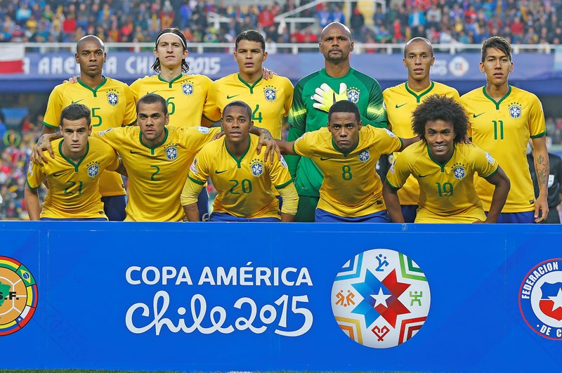 ブラジル対パラグアイ　コパアメリカ