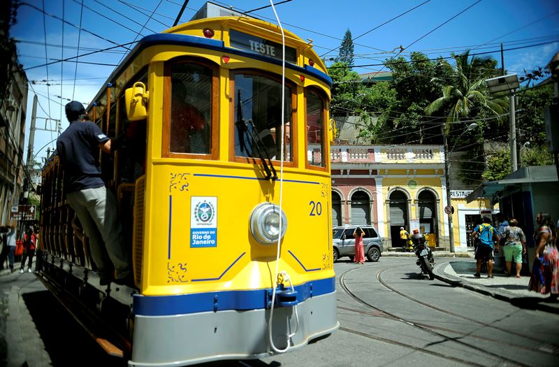 サンタタレーザ　リオ　路面電車