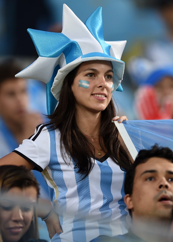 アルゼンチン　美女サポーター